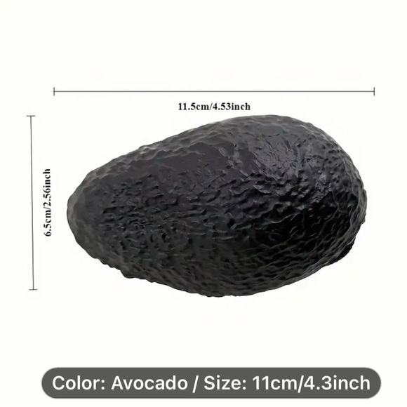AVOCADO COIN PURSE / SECRET HIDING PLACE REALISTIC LOOKING AVOCADO 🥑 STASH SPOT - Picture 2 of 9